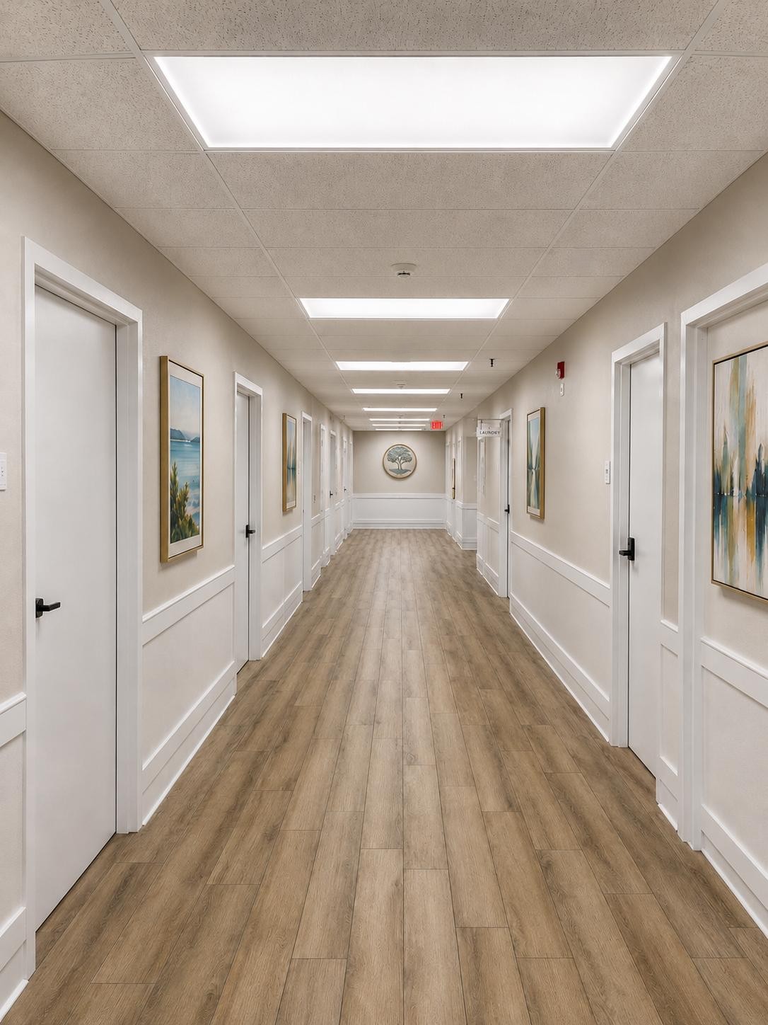 Cherry Creek Treatment Center adult unit hallway